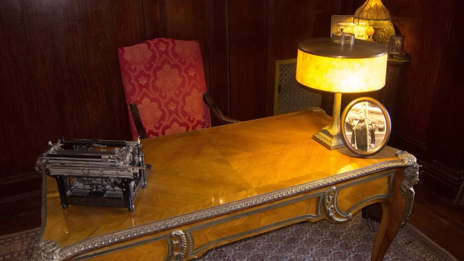 An empty study desk: A Level with the supervision taken away.