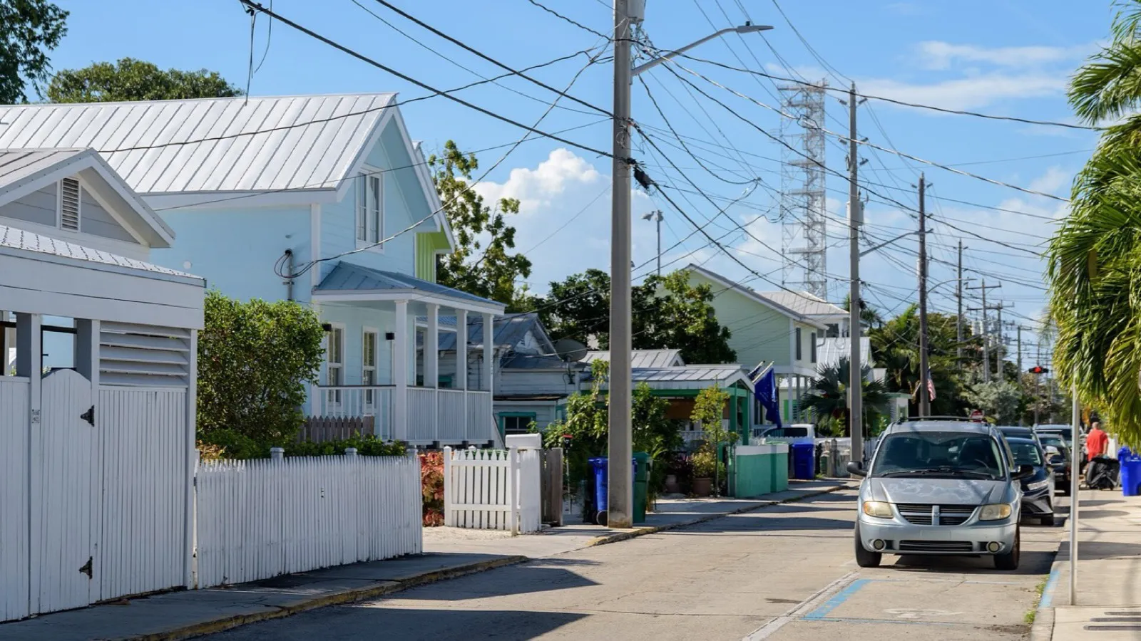 A street of houses, because one kitchen-table rule shapes one kitchen.