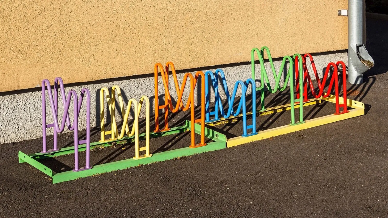 Bicycles of different sizes: one household, more than one set of needs.