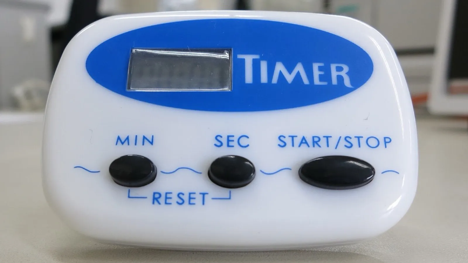 A kitchen timer, the length of a study session that actually happens.