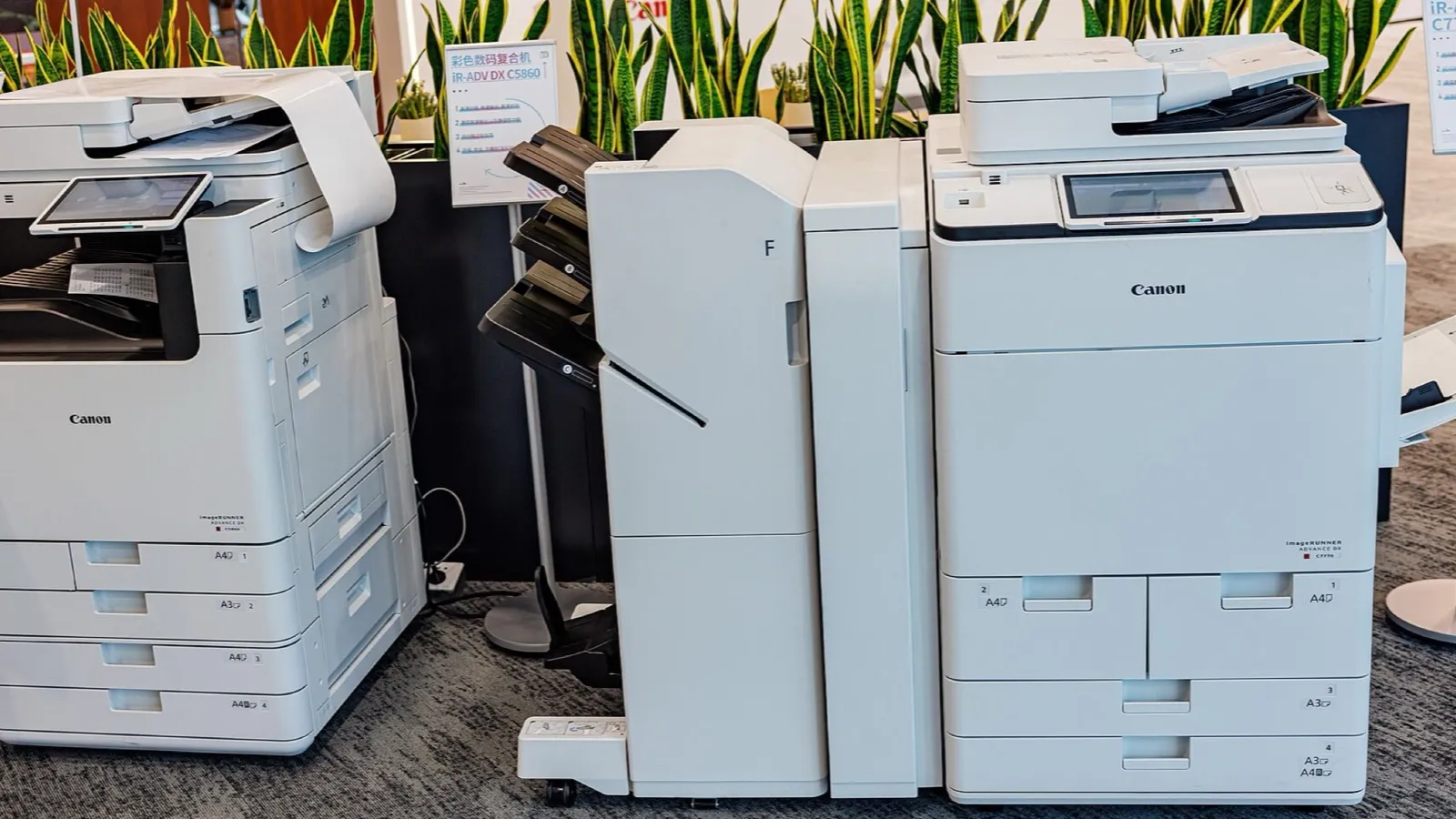 A printer running: one chapter in, three things out.