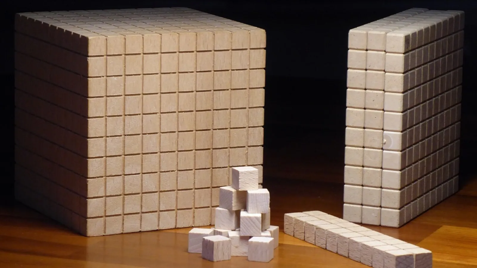 Counting blocks: a digit made physical.